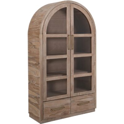 Alternative view of Balam 2 Drawer & 2 Glass Doors Cabinet