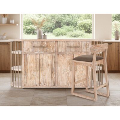 Balam 2 Drawer & 4 Door 6 Shelf Kitchen Island