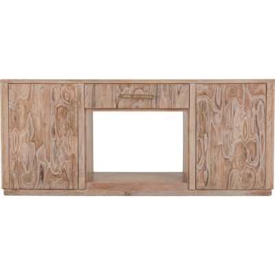 Alternative view of Balam 1 Drawer & 2 Door TV Stand for Fireplace