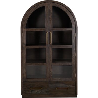 Alternative view of Balam 2 Drawer & 2 Glass Doors Cabinet