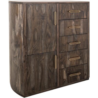 Balam 5 Drawer & 2 Door Gentleman's Chest