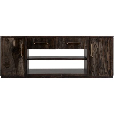 Balam 2 Drawer & 2 Door TV Stand 80" for Fireplace