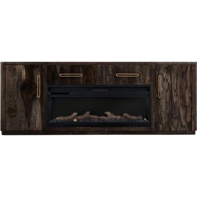 Alternative view of Balam 2 Drawer & 2 Door TV Stand 80" for Fireplace