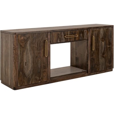 Balam 1 Drawer & 2 Door TV Stand for Fireplace