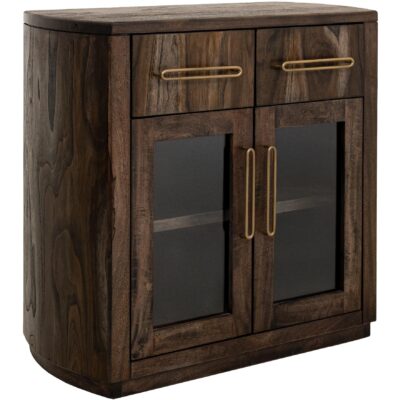 Alternative view of Balam 2 Drawer & 2 Glass Door Server