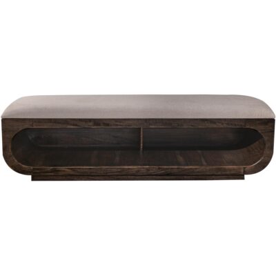 Balam Wooden Storage Bench