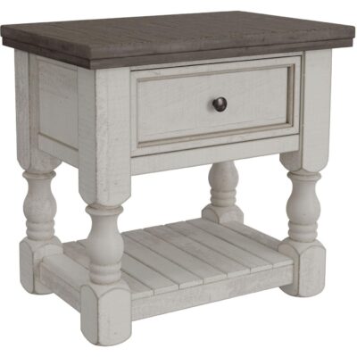 Stone 1 Drawer Nightstand