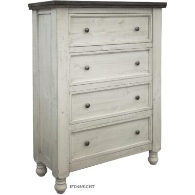 Stone 4 Drawer Chest