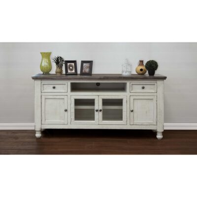 Alternative view of Stone 2 Drawer 4 Doors 70" TV Stand
