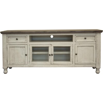 Stone 2 Drawer 4 Doors 80" TV Stand