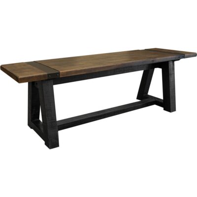 Urban Art Solid Wood Bench