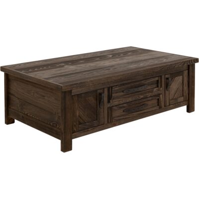 Dutton 4 Drawer 4 Doors Cocktail Table