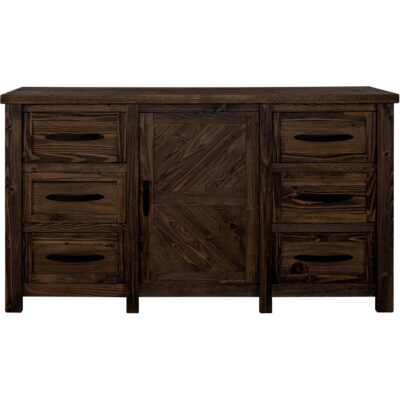 Dutton 6 Drawer & 1 Door Dresser
