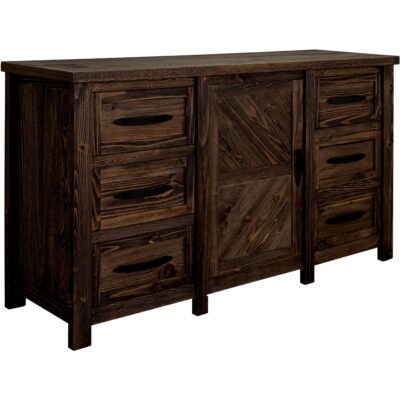 Alternative view of Dutton 6 Drawer & 1 Door Dresser