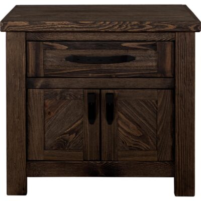 Alternative view of Dutton 1 Drawer 2 Door Nightstand