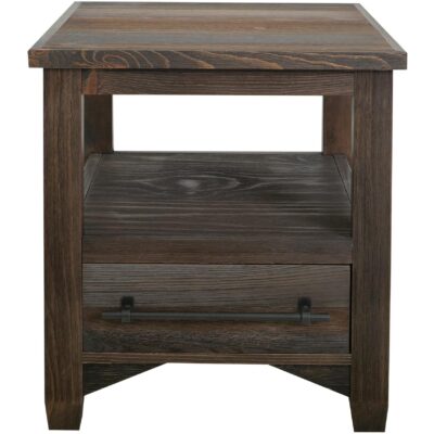 Alternative view of Town 1 Drawer End Table