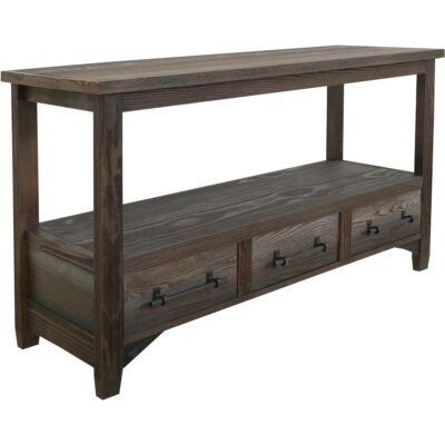 Town 3 Drawer Sofa Table