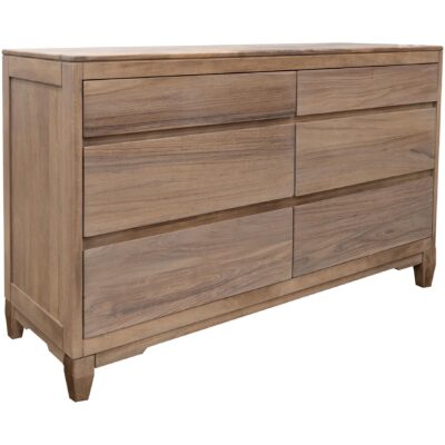 Parota Nova 6 Drawer Dresser