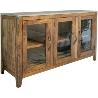 Alternative view of Tulum 3 Glass Door Console