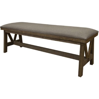 Loft Brown Wooden Bench