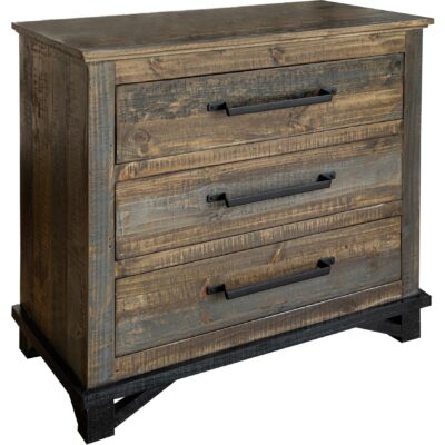 Loft Brown 3 Drawer Chest