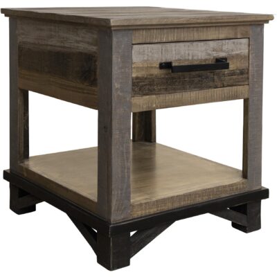 Loft Brown 1 Drawer End Table