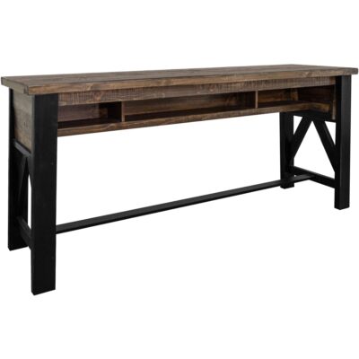 Alternative view of Loft Brown Counter Height Sofa Table