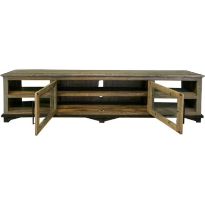 Alternative view of Loft Brown 2 Door 93" TV Stand