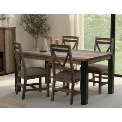 Alternative view of Loft Brown 65" Table