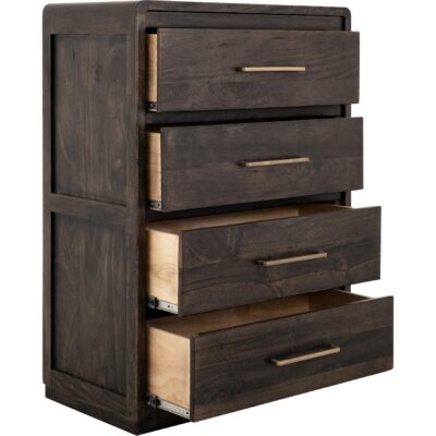 Alternative view of Dark Mezquite 5 Drawer Chest