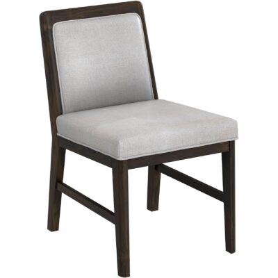 Alternative view of Dark Mezquite Wooden Chair