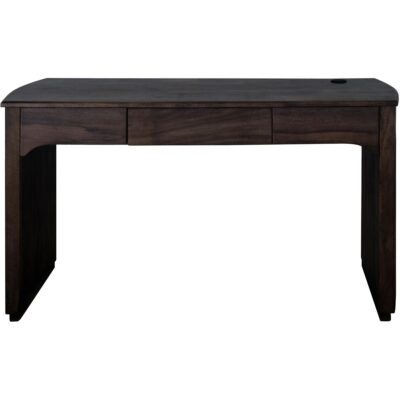 Dark Mezquite 3 Drawer Desk