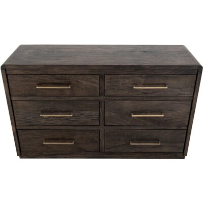 Alternative view of Dark Mezquite 6 Drawer Dresser