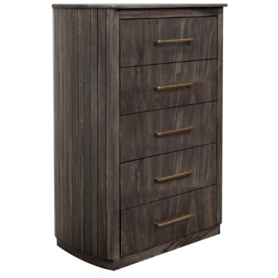 Dark Mezquite 5 Drawer Chest