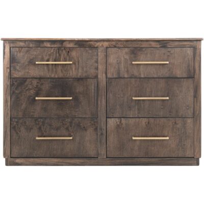 Alternative view of Dark Mezquite 6 Drawer Dresser