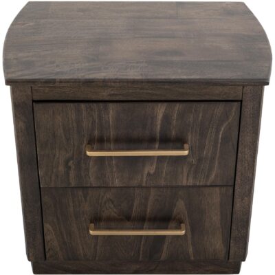Alternative view of Dark Mezquite 2 Drawer Nightstand