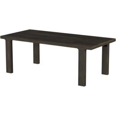 Dark Mezquite Wooden Table