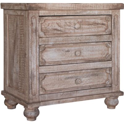 Aruba 3 Drawer Nightstand