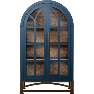 Alternative view of Obsidian 2 Glass Door Cabinet