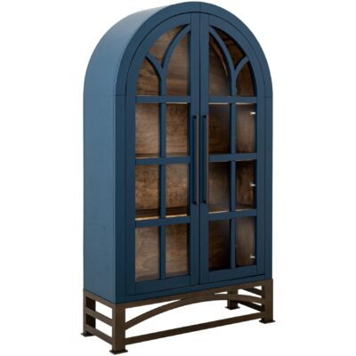 Obsidian 2 Glass Door Cabinet