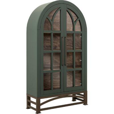 Obsidian 2 Glass Door Cabinet