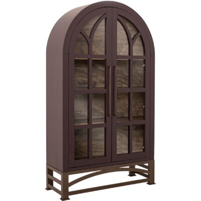 Alternative view of Obsidian 2 Glass Door Cabinet