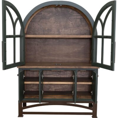 Alternative view of Obsidian 6 Door Hutch