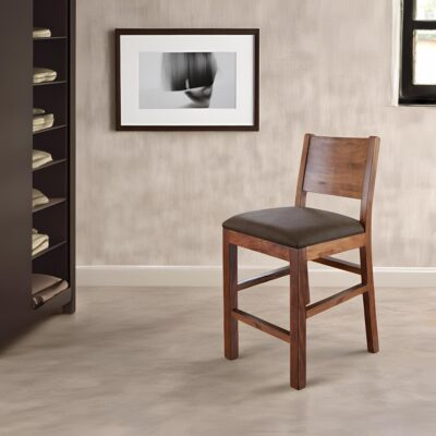 Alternative view of Parota Barstool 30"