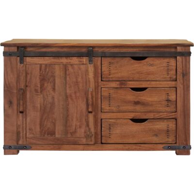 Parota 3 Drawer 1 Door 50" TV Stand