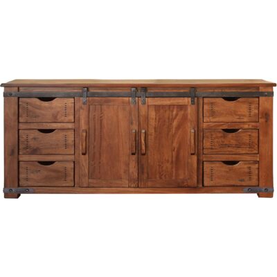 Parota 6 Drawer 2 Door 70" TV Stand