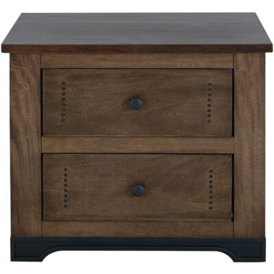 Alternative view of Parota III 2 Drawer Nightstand