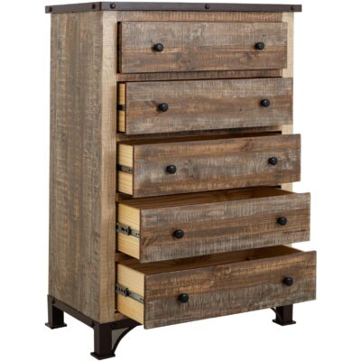 Alternative view of Antique 5 Drawer Chest