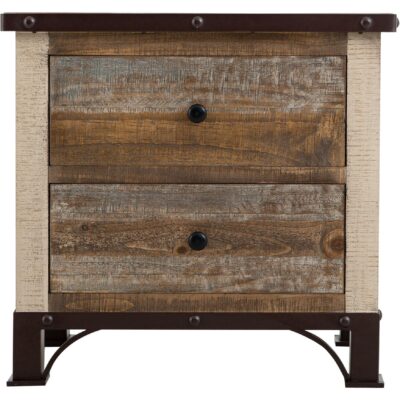 Alternative view of Antique 2 Drawer Nightstand