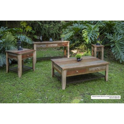 Alternative view of Antique 4 Drawer Cocktail Table